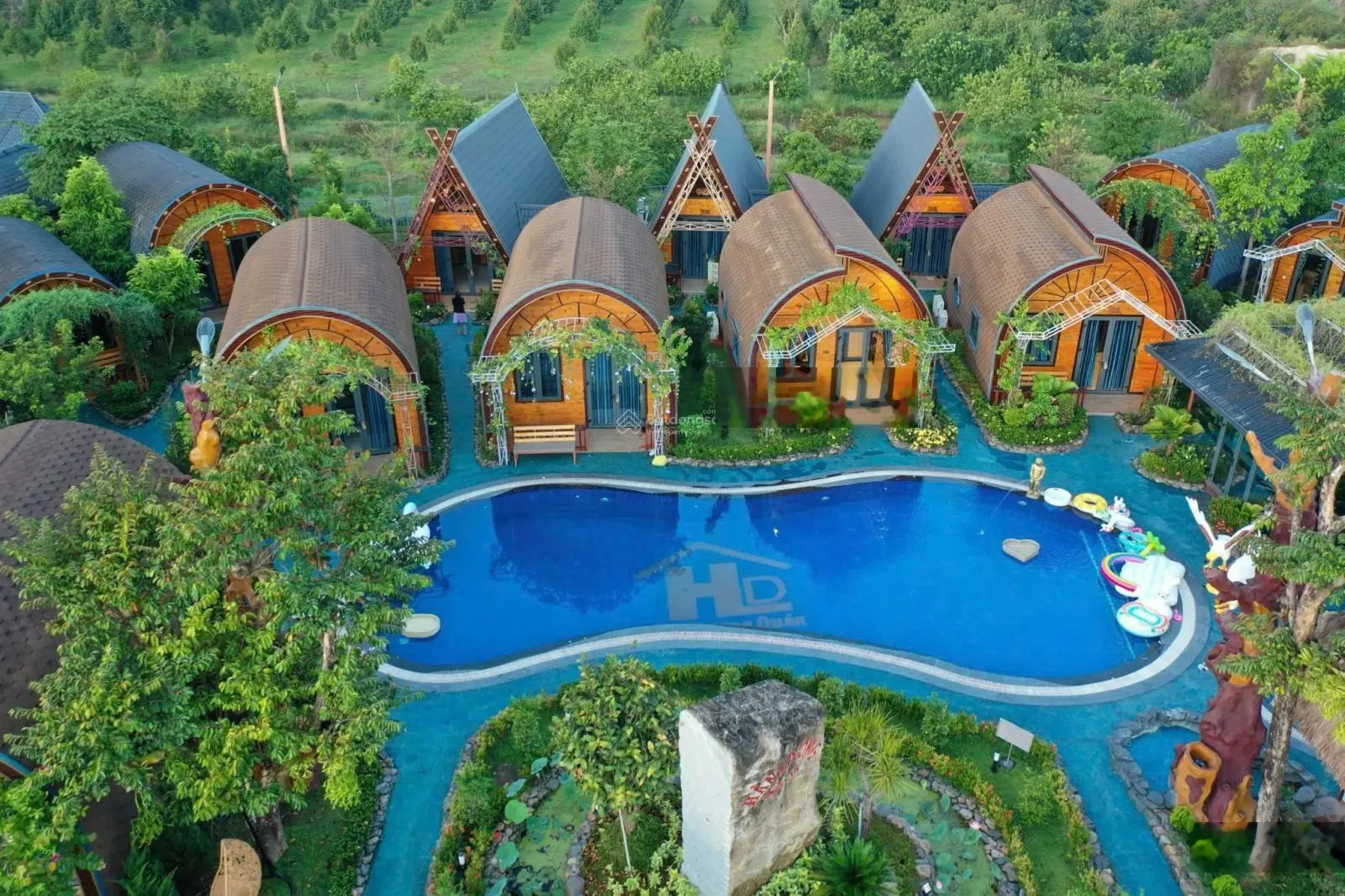 Chuyển nhượng dự án resort Lâm Đồng. Mặt tiền Quốc Lộ 20, gần Đại Tùng Lâm Hoa Sen