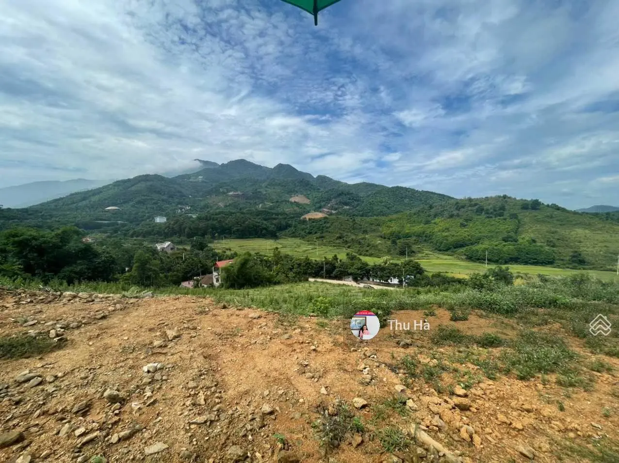 CC bán 1,8 ha, 2 sổ hồng pháp lý rõ ràng. Lô góc 2 mặt tiền, view Thác Bạc - Yên Trung - Thạch Thất