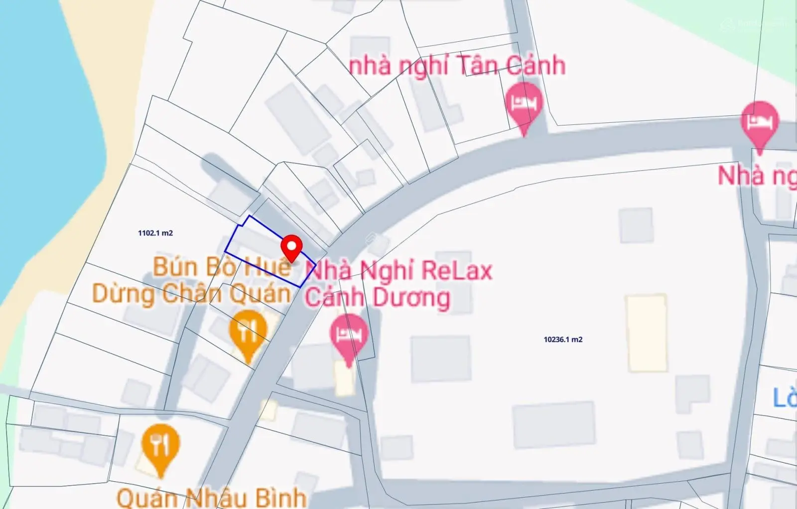 Bán thửa đất. Ngay biển Cảnh Dương - Nằm trên trục đường chính - Thích hợp KD hotel - Đã có sổ