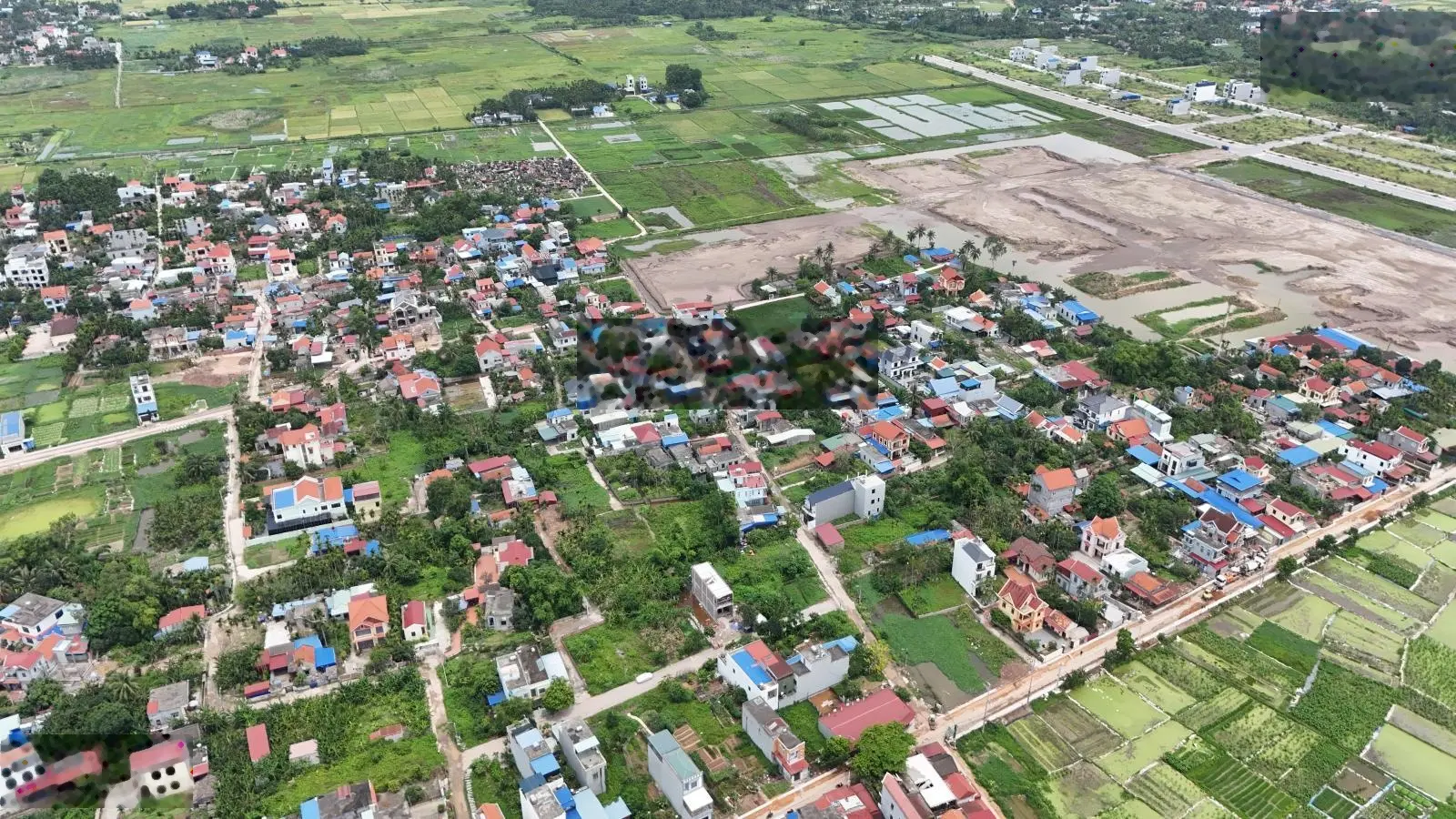 Chính chủ lô 100m2 chung cư Huê, Hoa Động nằm giữa hai dự án lớn Hoàng Huy Green và Doji