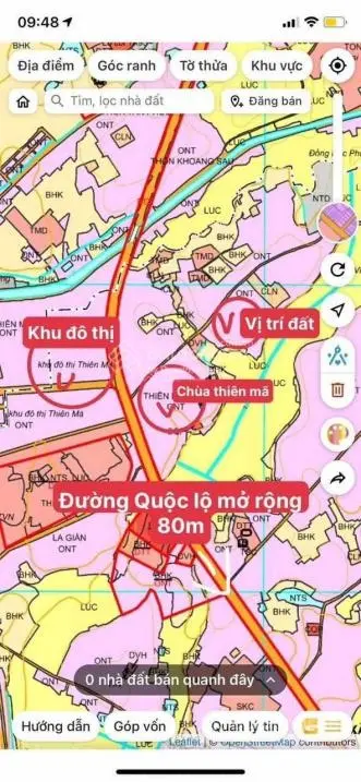 950tr sở hữu ngay 60.5m2, thổ cư 100% trục chính Cổ Đông - Sơn Tây. 5 Lái xe ra ĐHQG, FPT & khu CNC