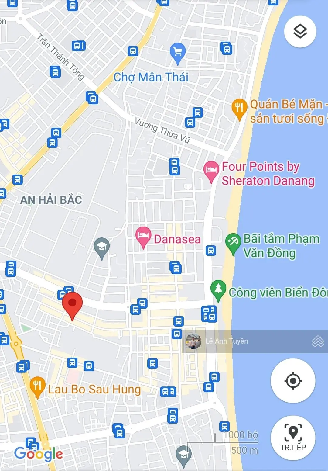 Bán RẺ nhà 3 tầng 87,5m2 khu biển Mỹ Khê, MT đường Tạ Mỹ Duật, Khu phố du lịch Hàn Quốc,biển Mỹ Khê