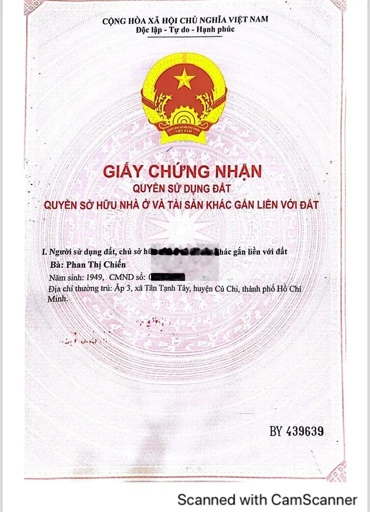 Cần bán Nhà xưởng Củ Chi chính chủ