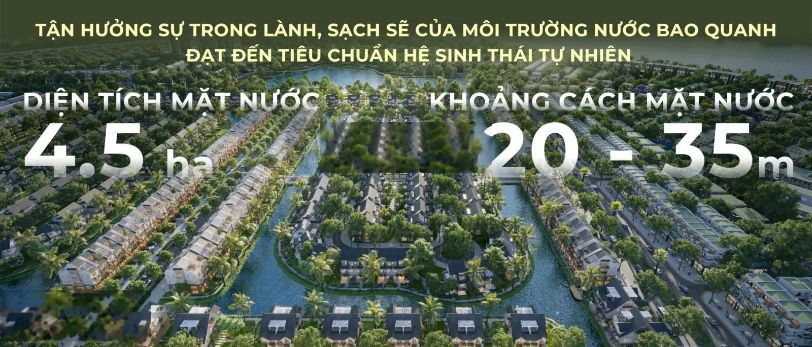 Biệt thự đảo - Central Island vị trí trung tâm nhất khu đại đô thị xanh Eco Central Park sắp mở bán