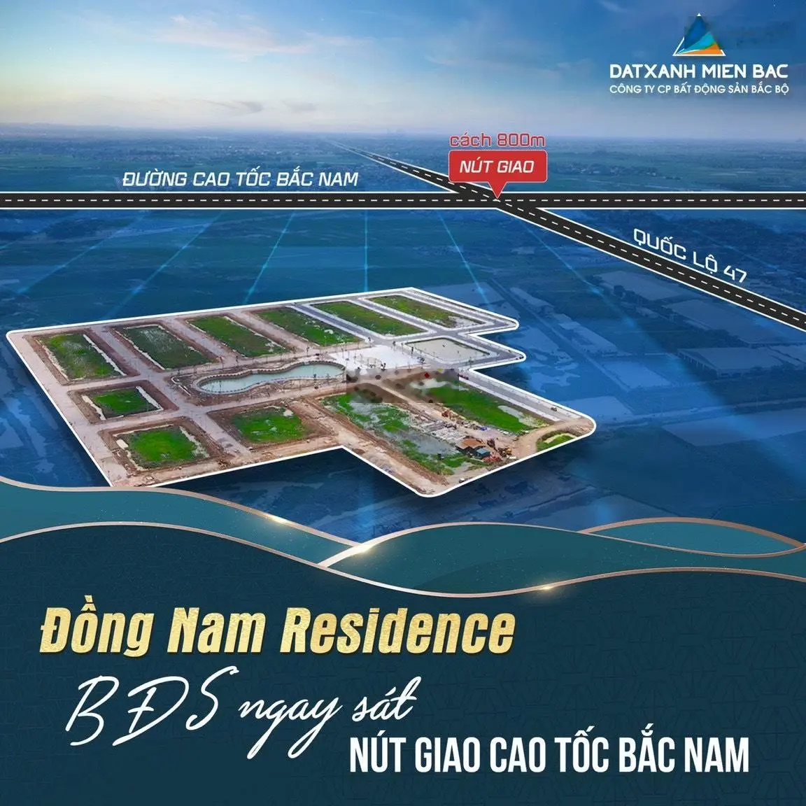 Đất nền Đông Sơn sổ đỏ, ngay cạnh đường quốc lộ 47