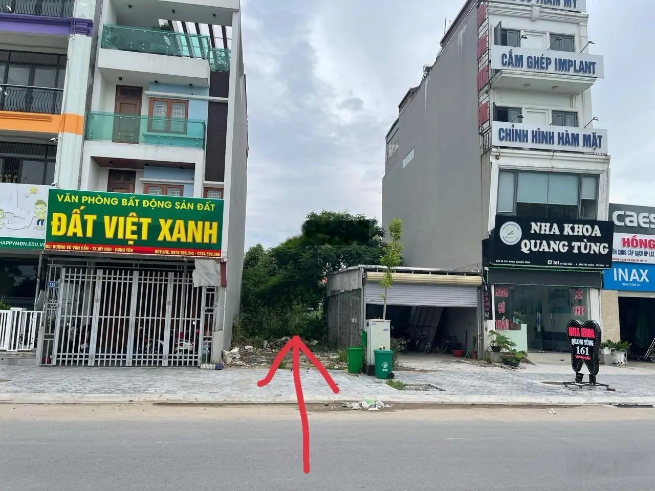 Bán lô đất mặt đường Vũ Văn Cẩn 82m đối diện Hoà Phát, đa khoa phố nối Phường Bần