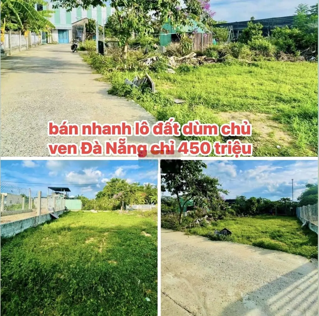 450 triệu lô đất gần thị trấn Ái Nghĩa