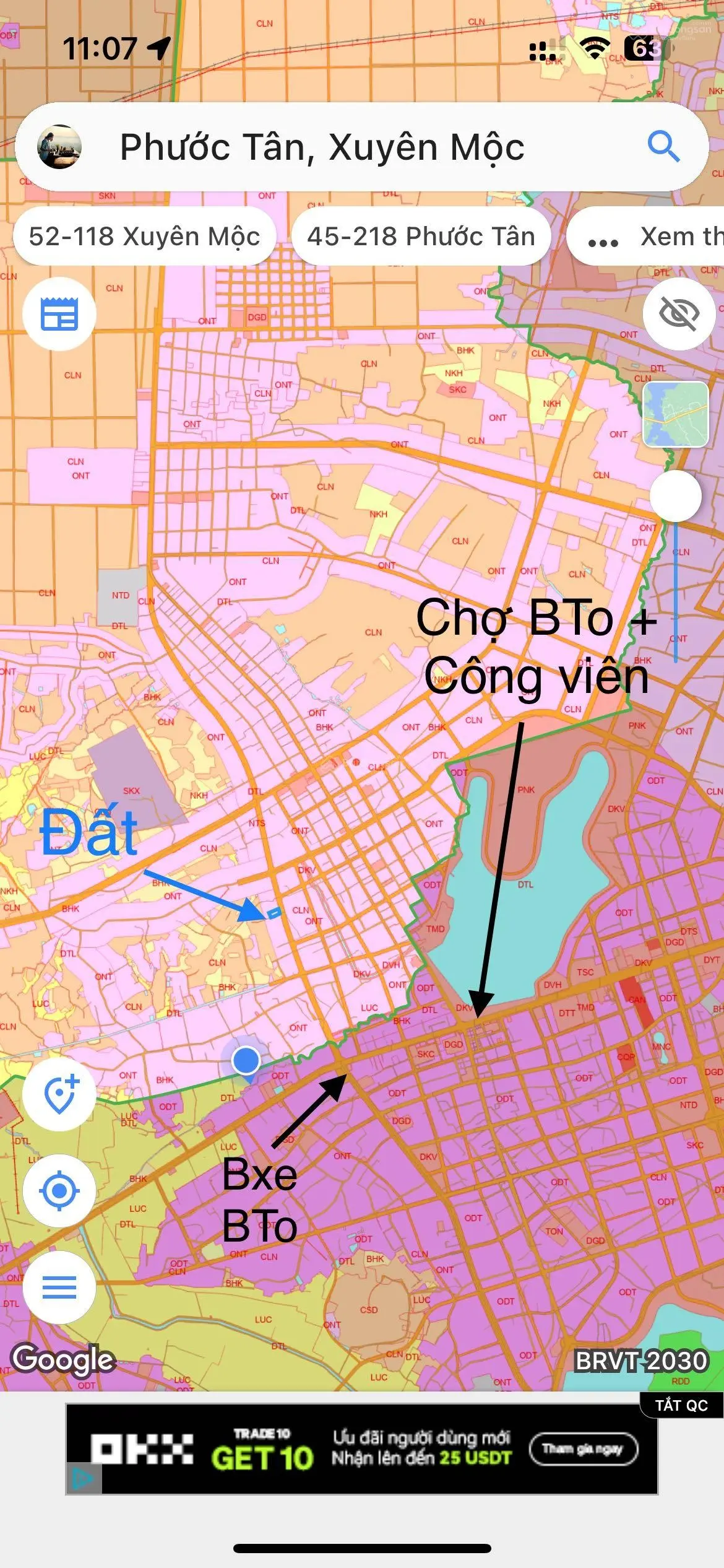 Chỉ 850tr cho lô 10m sau bưu điện Hoà Hội