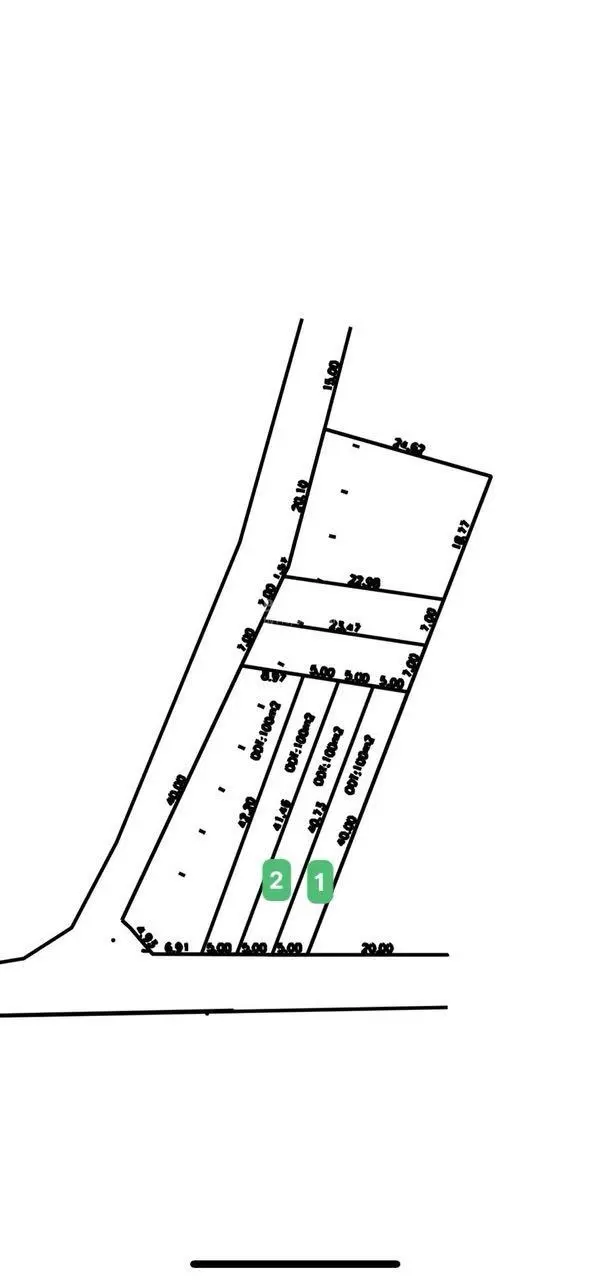 Chính chủ cần bán 2 lô MT DH511 Tân Hiệp, 5x40m có 100m TC đối diện CT cách UBND chỉ 1km dân cư kín