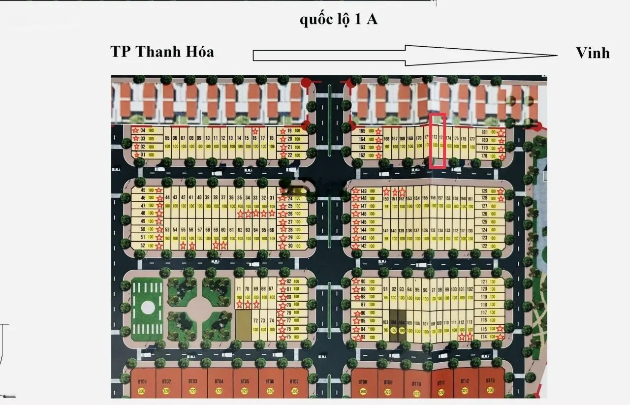 1,07 tỷ - bán lô vip rẻ nhất mb80 kdt quảng tân - quảng xương - quốc lộ 1a thanh hóa 0903 417 ***