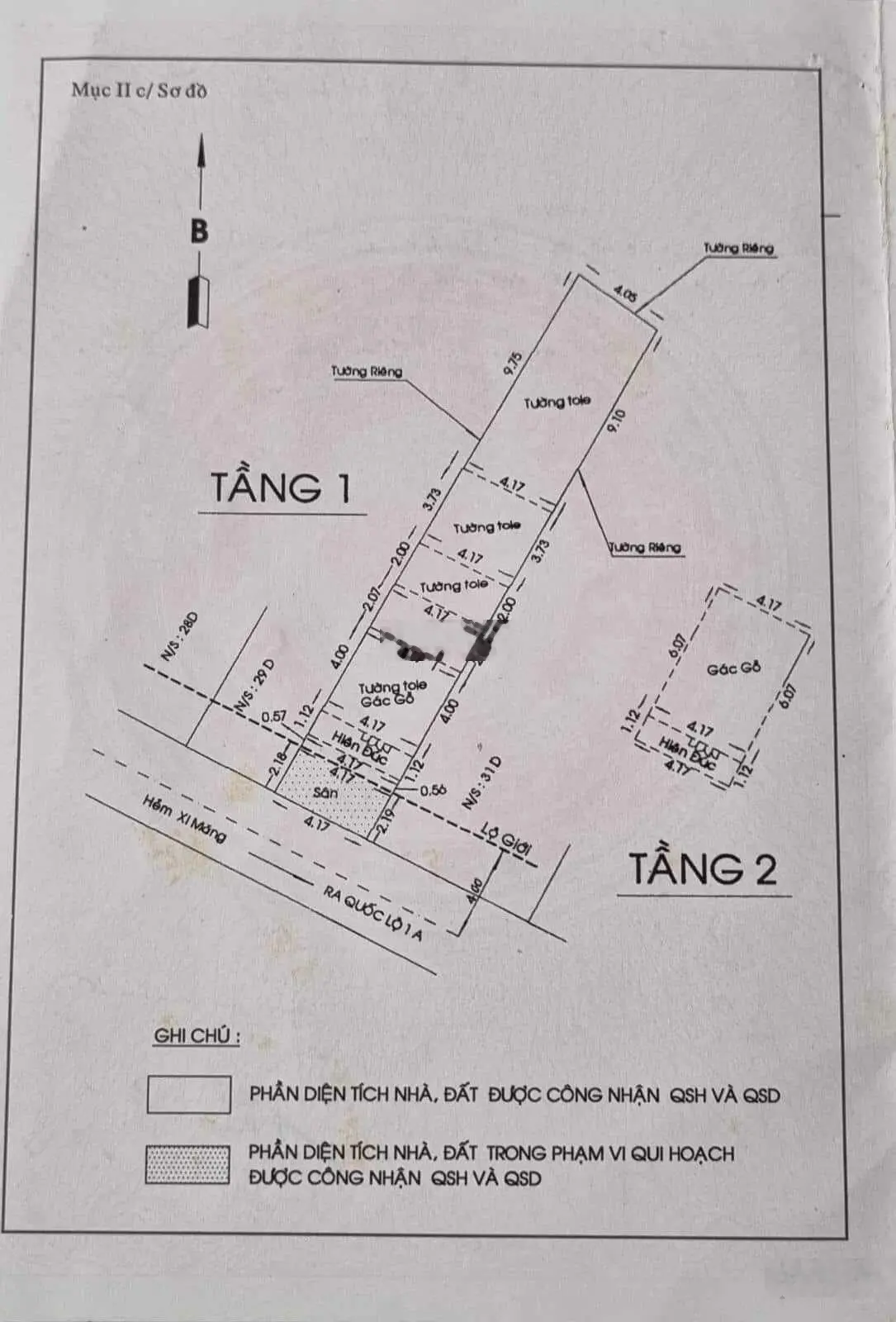 Bán nhà hẻm 6m Nguyễn Văn Quá - Quốc lộ 1A, DT 4.2*25m CN 104m2, giá 4,2 tỷ, HHMG 1%