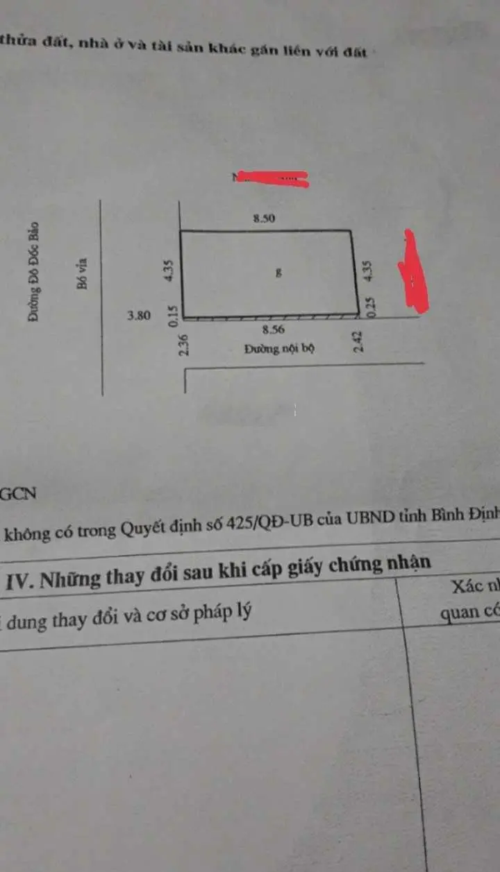 Bán nhà hai mặt tiền đường Đô Đốc Bảo, TP Quy Nhơn, Bình Định