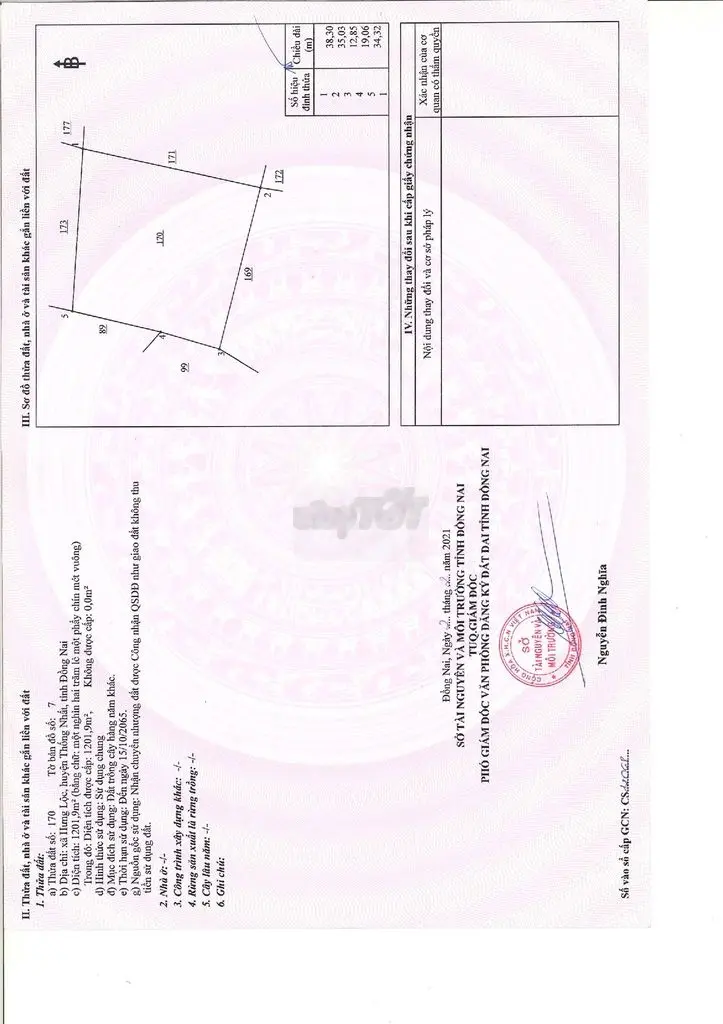 Đất sổ đỏ 101m2, QL1A 1,5Km, Ngã 3 Dầu Giây, Cao tốc HCM-LTDG