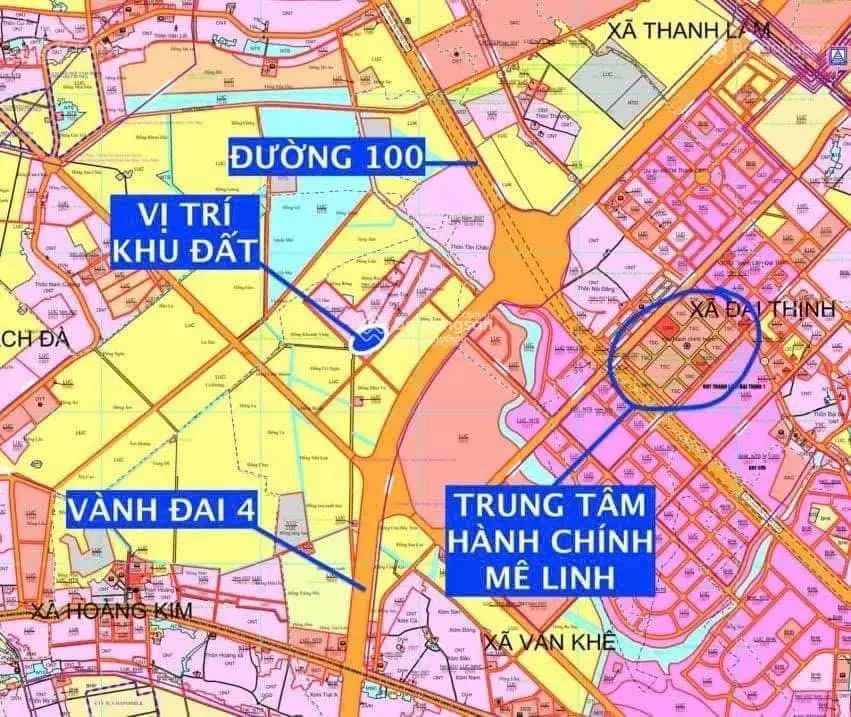 Siêu phẩm đất đấu giá khê ngoại - văn khê - mê linh