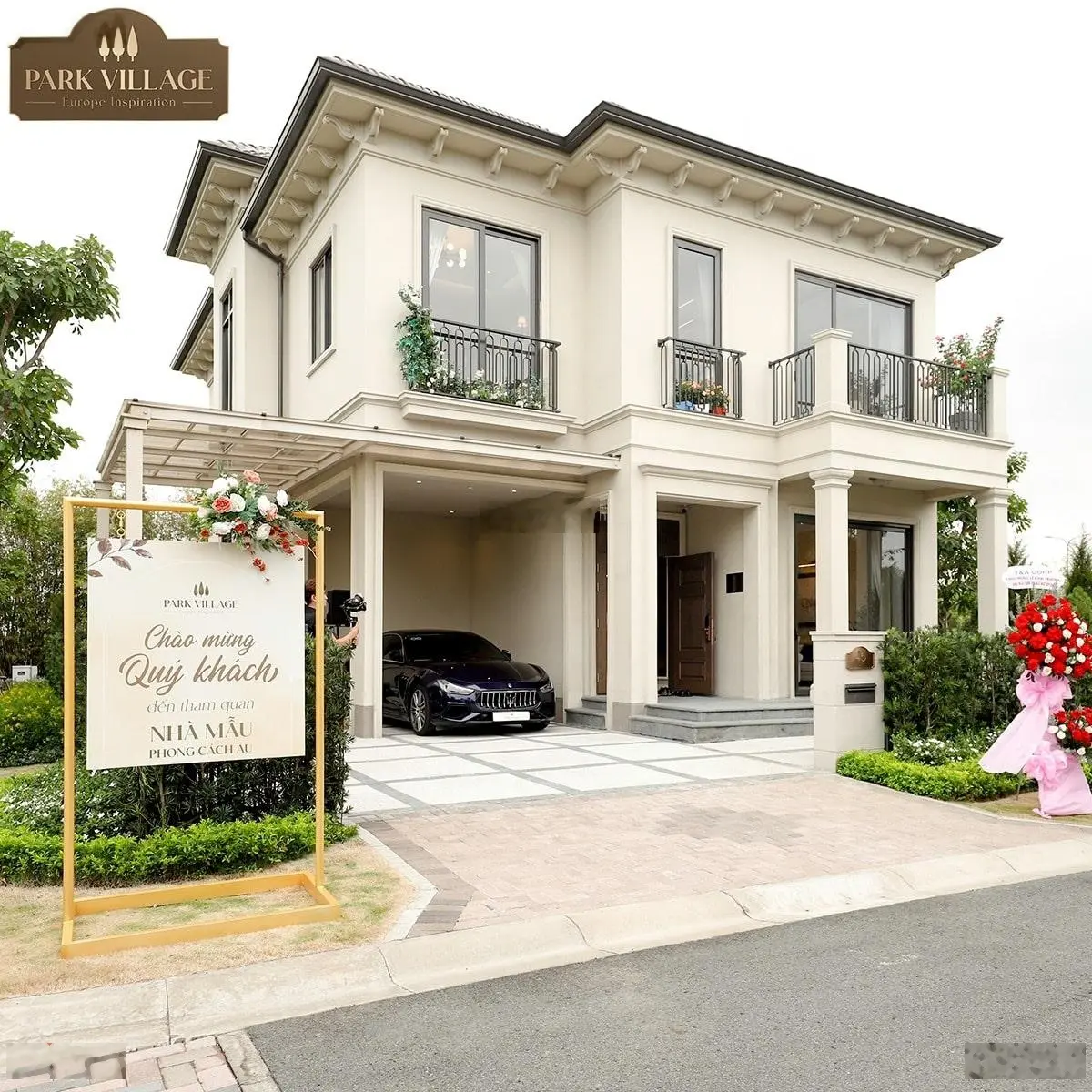 Biệt thự Châu Âu Park Village compound 300m2, cách Phú Mỹ Hưng 35p, thanh toán nhẹ đến Q4/2026