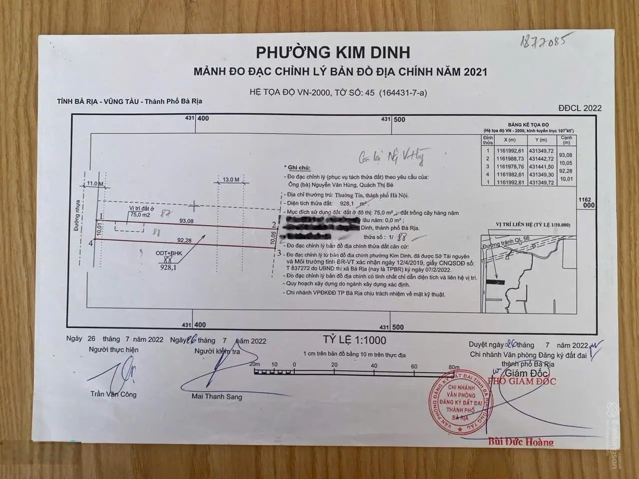 Đất hướng Tây vị trí đẹp tiện ích