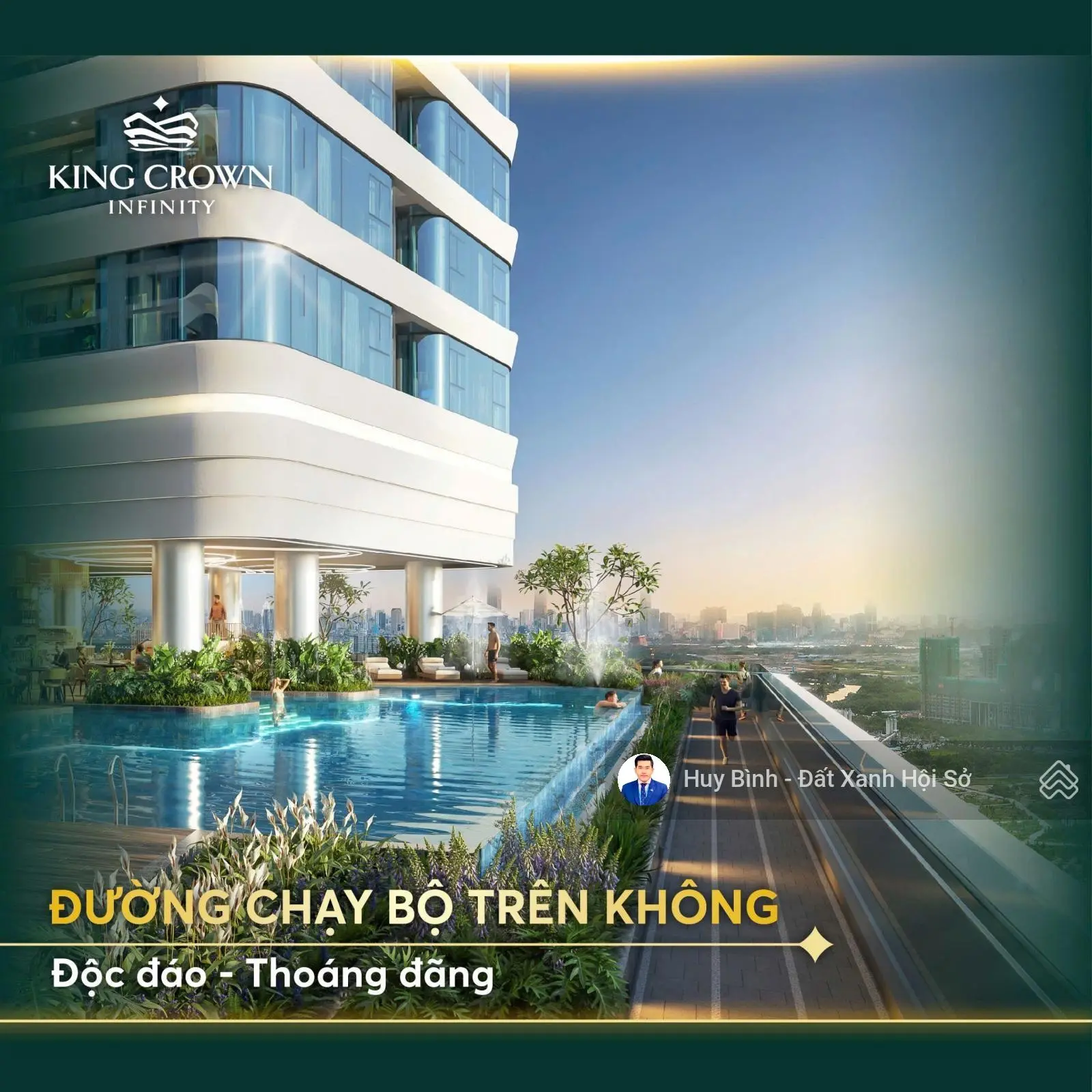 Bán căn góc 86,4m2 King Crown Infinity giá 8,6 tỷ bao thuế phí, view cực đẹp về CBD, gồm 5% SHR