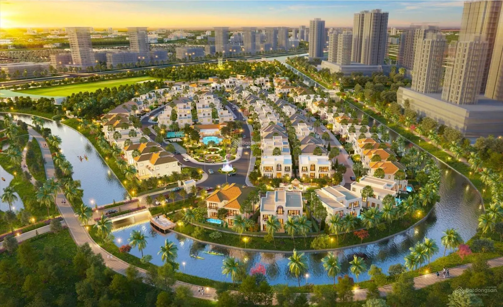 Biệt thự Châu Âu Park Village compound 300m2, cách Phú Mỹ Hưng 35p, thanh toán nhẹ đến Q4/2026