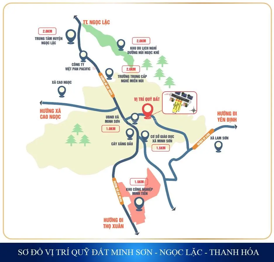 Cần bán nhanh mảnh đất, bám mặt đường nhựa liên xã 9m, cách đường mòn HCM 1km, KCN 900m, giá 2xx