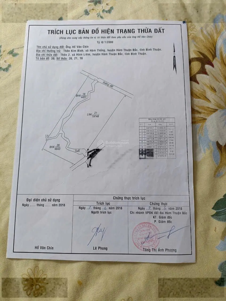 Cần bán 43 hécta đất đẹp cln - đường nhựa - hàm liêm - hàm thuận bắc - bình thuận giá rẻ