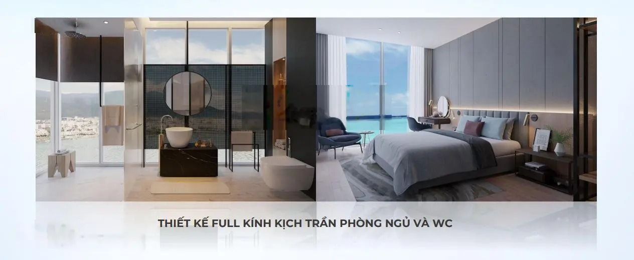 Căn hộ tầng cao view sông trực diện sông Hàn cực đẹp tại SAM Towers