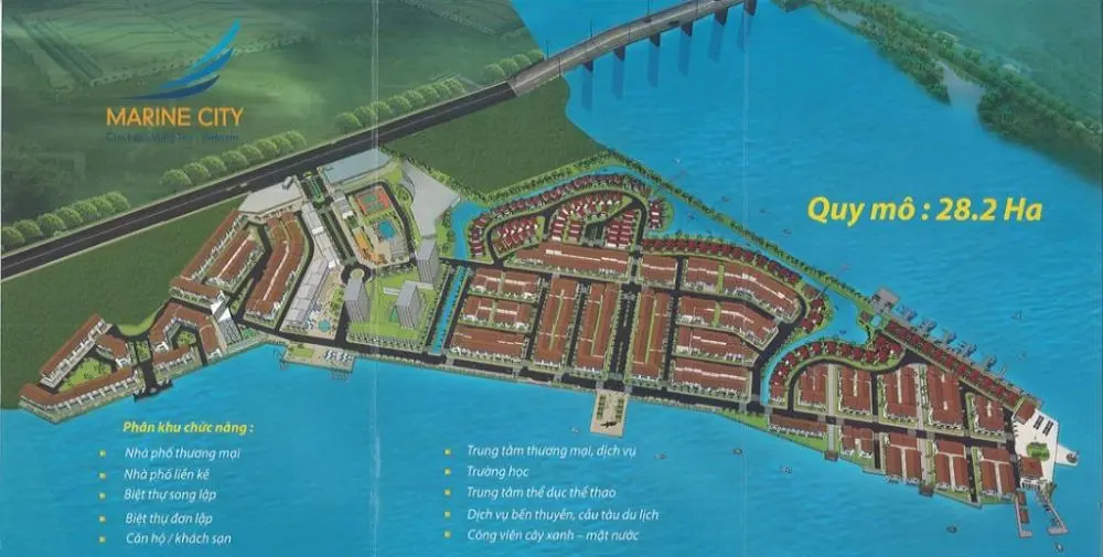 Bán Marine City dự án của công ty Nam Hải. Hợp đồng với chủ đầu tư tự xây theo thiết kế của CĐT