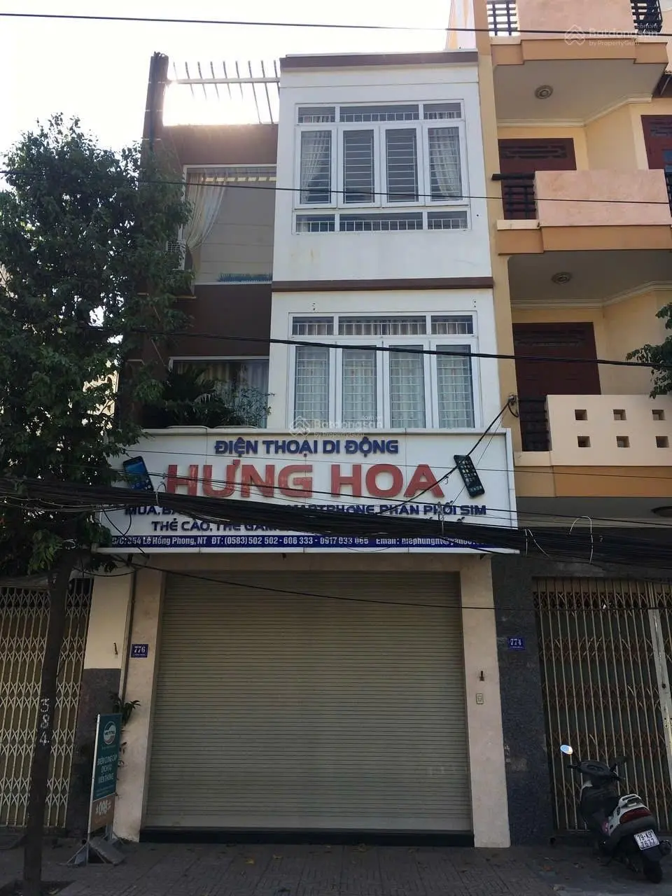 Bđs thiênphước: bán nhà mặt tiền đường lê hồng phong, phường phước long, tp nha trang giá 12 tỷ