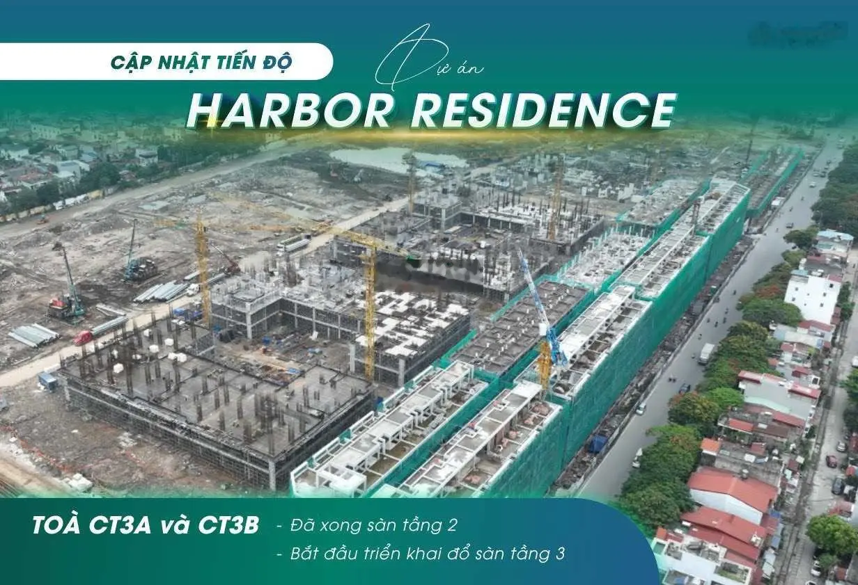 Harbor Residence - Dự án NOXH Tổng kho 3 Lạc Viên - 142 Lê Lai, Hải Phòng, sở hữu sổ hồng lâu dài