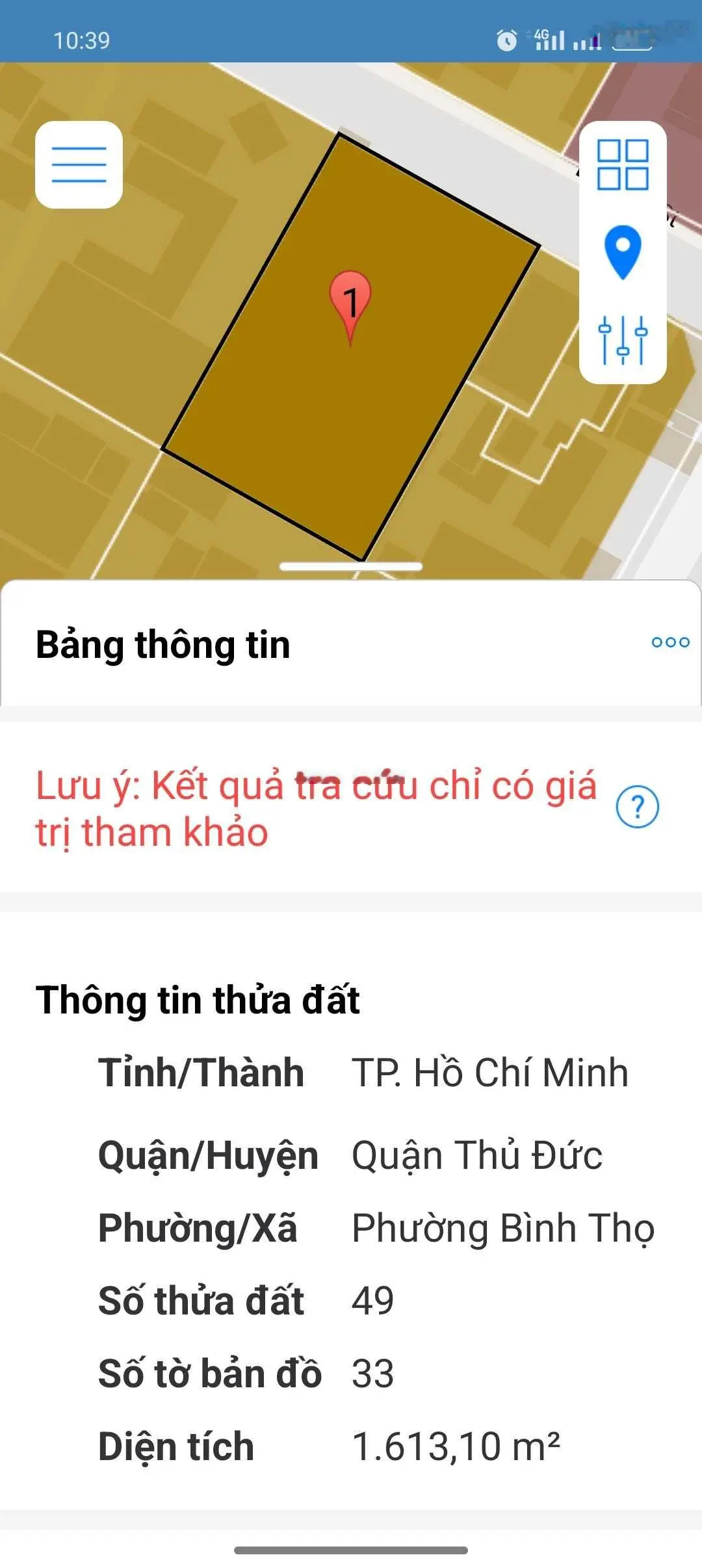 Giảm 10 tỷ bán nhà 3 tầng mặt đường tiền Thống Nhất P Bình Thọ TP Thủ Đức DT: 32.10x50m (CN 1613m2)