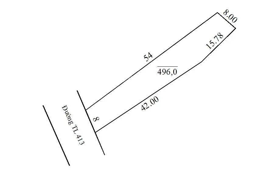 Chỉ 2,35tỷ sở hữu ngay sổ đỏ 848m2, lô đất có 8m mặt đường tỉnh lộ 413 tại Sơn Đà, Ba Vì, Hà Nội