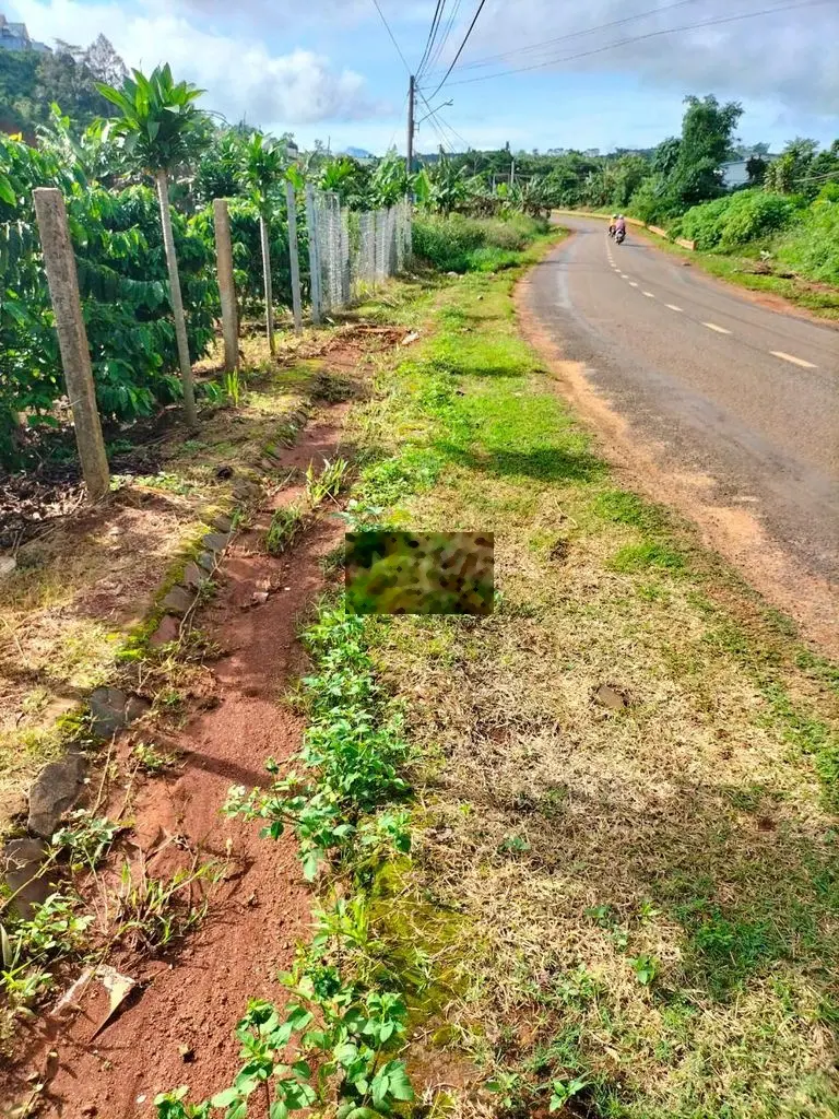 Bán đất sổ đỏ 2100m2 mặt tiền QL28, xã Tân Thượng, huyện Di Linh.