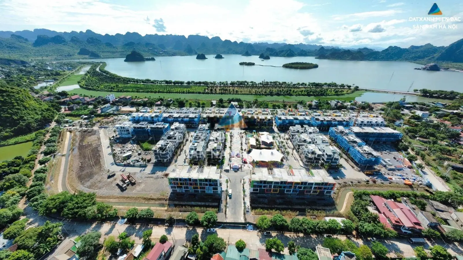 Bán căn villashop 105m2 view hồ Tam Chúc dự án Flamingo Golden Hill Hà Nam