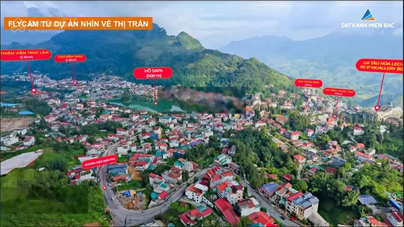 Hàng thật - Chỉ 2.3 tỷ căn 2 PN tại trung tâm Sapa, view núi Hàm Rồng, full nội thất, sổ đỏ lâu dài