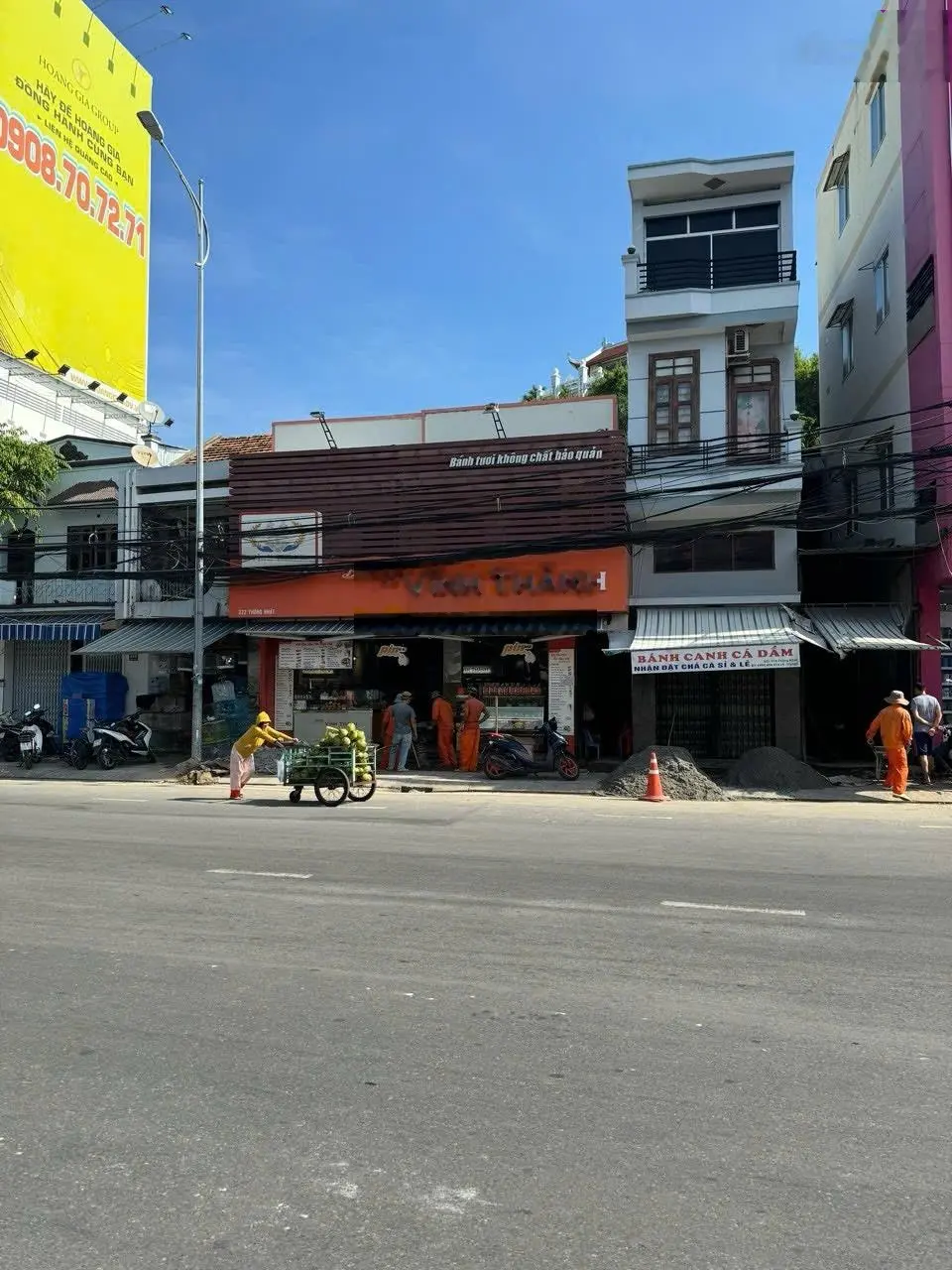 Bán nhà mặt đường kinh doanh Thống Nhất, Nha Trang ngang 9m gần cây xăng Mã Vòng