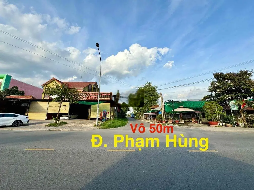 Đất Long Thới cách chợ Long Hoa chỉ 500m Hẻm 60 Phạm Hùng Full Thổ