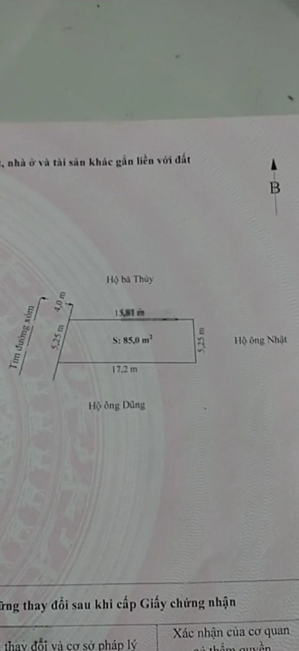 Chính chủ gửi bán 85m2 Ngọ Dương, An Hoà, An Dương