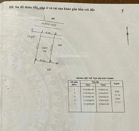 Trả nợ ngân hàng cần ra đi lô đất chỉ 610tr - 140m2 - gần kcn tây bắc củ chi.