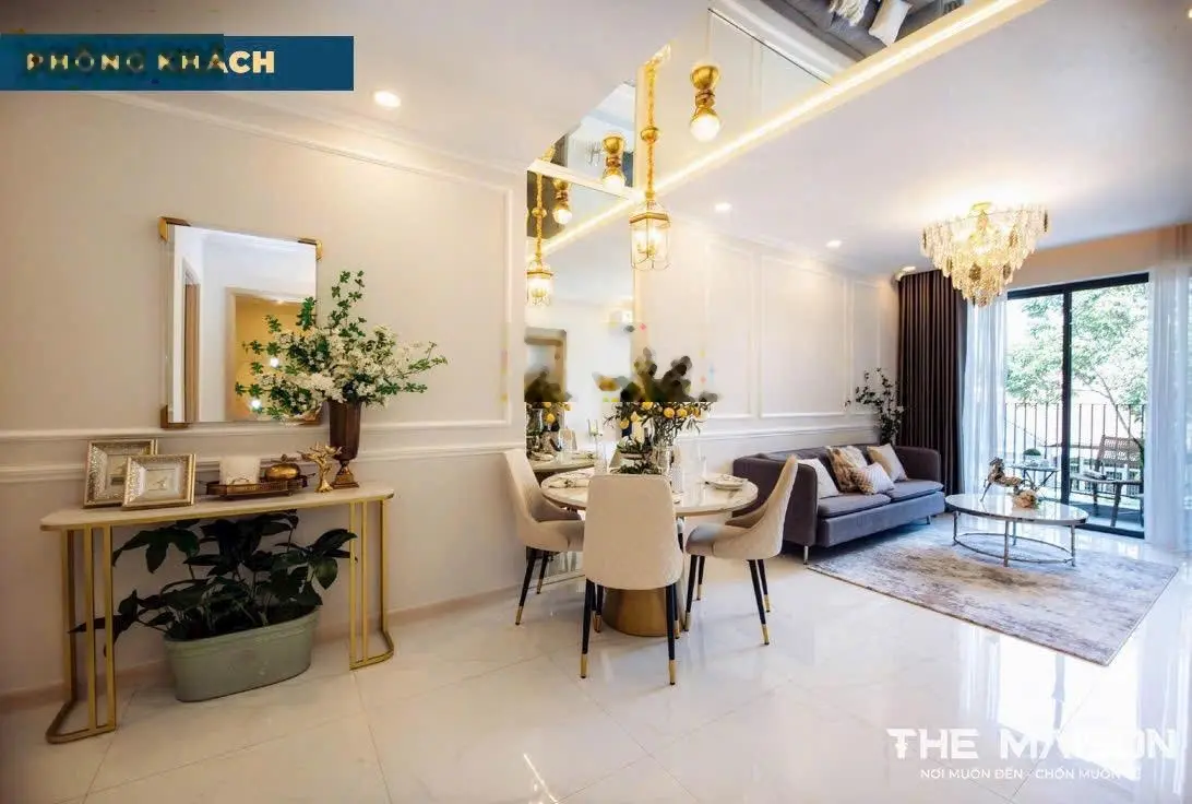 THE MAISON chỉ 500 triệu nhận ngay căn hộ 3 phòng ngủ 82m2 ngay trung tâm Thủ Dầu Một