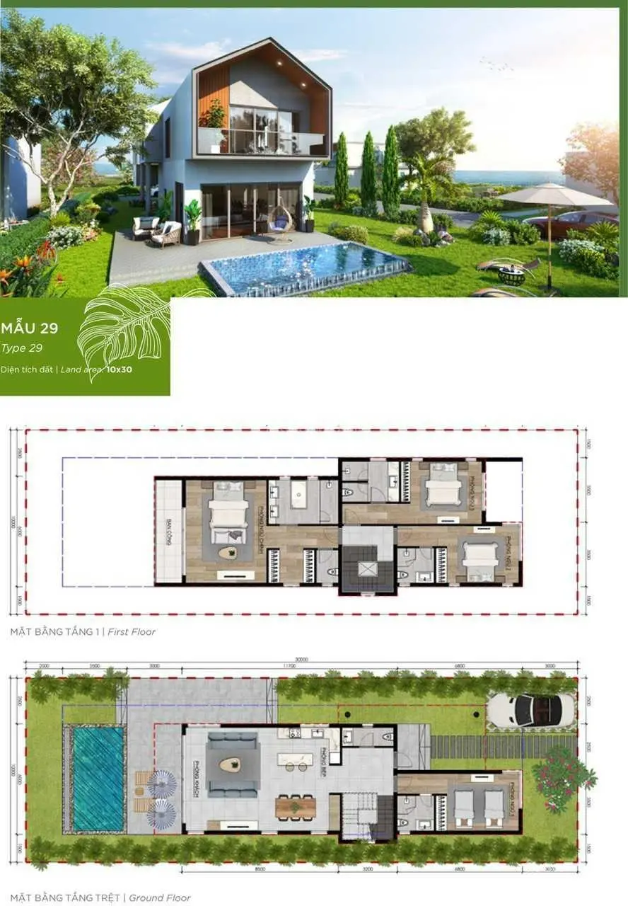 Biệt thự biển Hồ Tràm 300m2 hồ bơi riêng, gía HĐ 18 tỷ bán lỗ 15tỷ - hoặc có thể lỗ hơn. LH ép giá