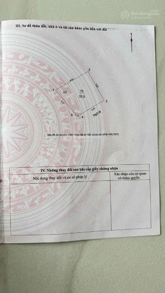 Hòa Bình 7 - MINH KHAI. Dt: 33/38T2 - 5 tầng- mt 4.8 m- giá chỉ 7.79 tỷ.