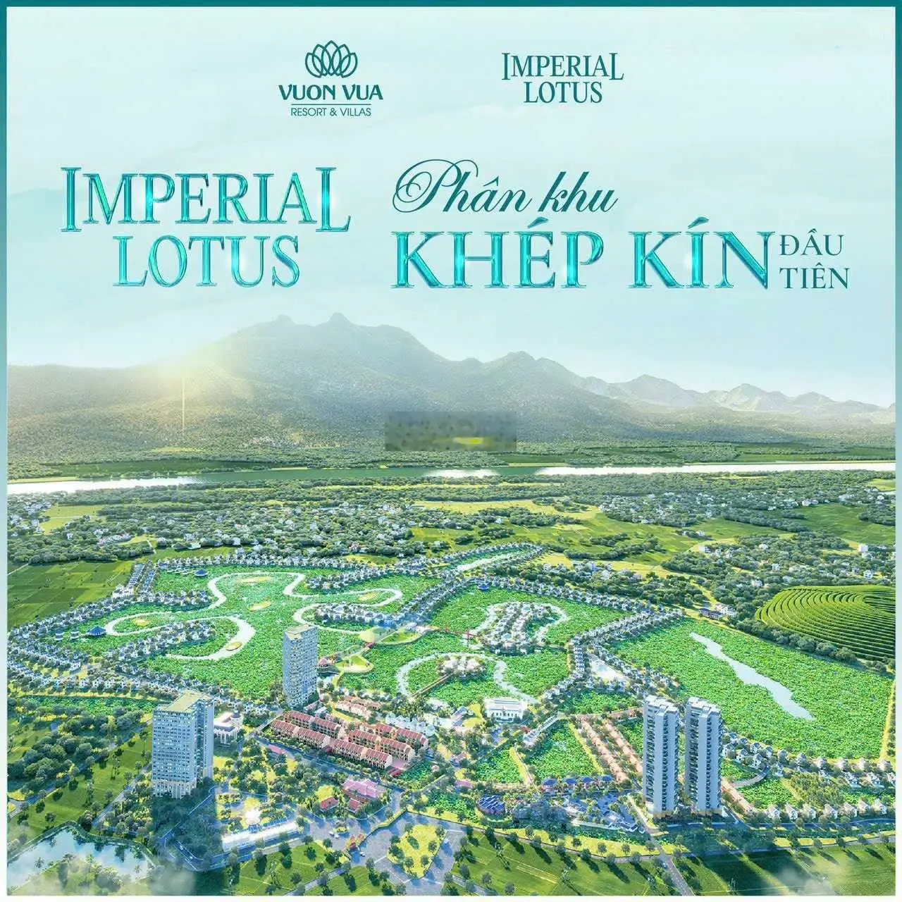 Trực tiếp CĐT Vườn Vua-mở bán biệt thự Imperial Lotus 6,3 tỷ 350m2 CK 17% ưu đãi 1,3 tỷ chỉ 5,4 tỷ