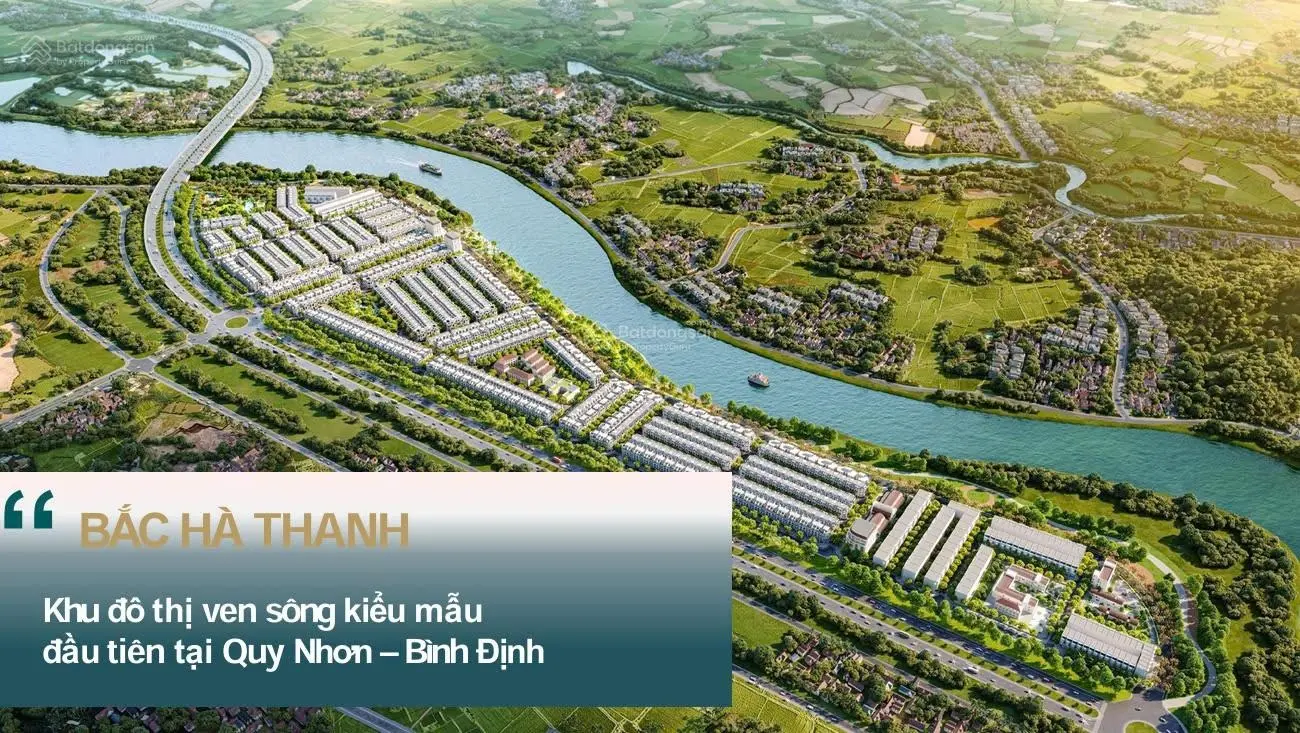 Mở bán đợt 1 đất nền shophouse mặt tiền Quốc Lộ 19, kề sông - cận thị giá đầu tư