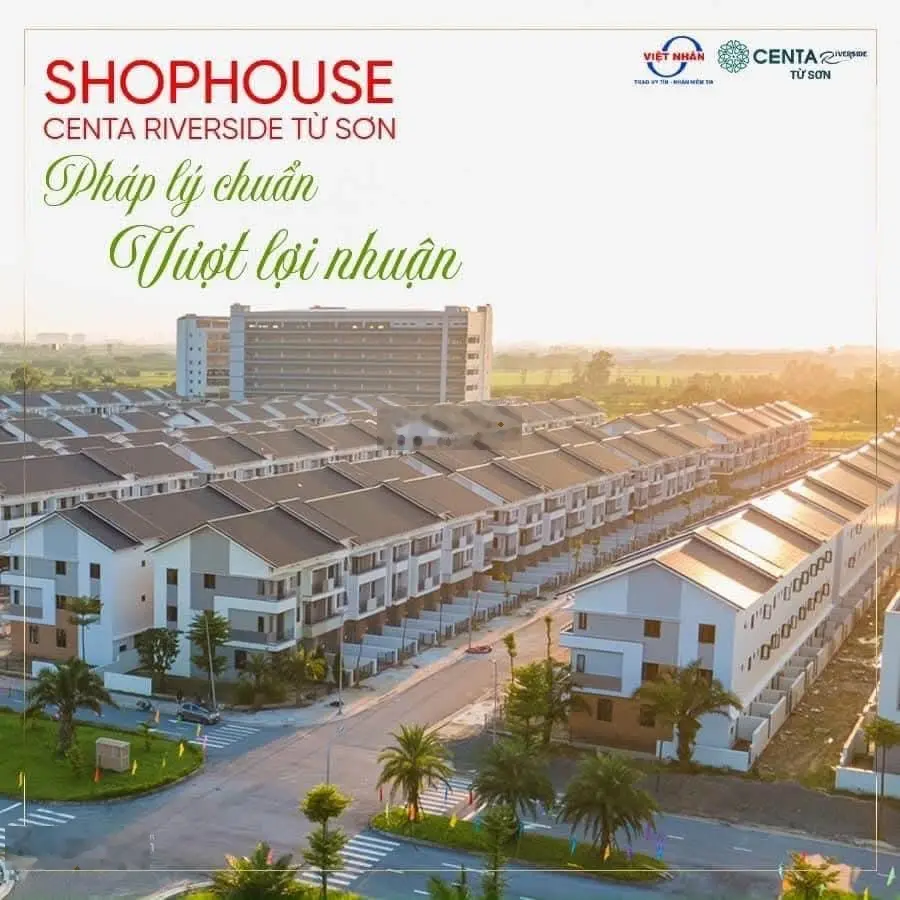 Bán gấp căn shophouse 120 m2.sát khu trung tâm công nghệ cao .cách trung tâm hà nội 12 km