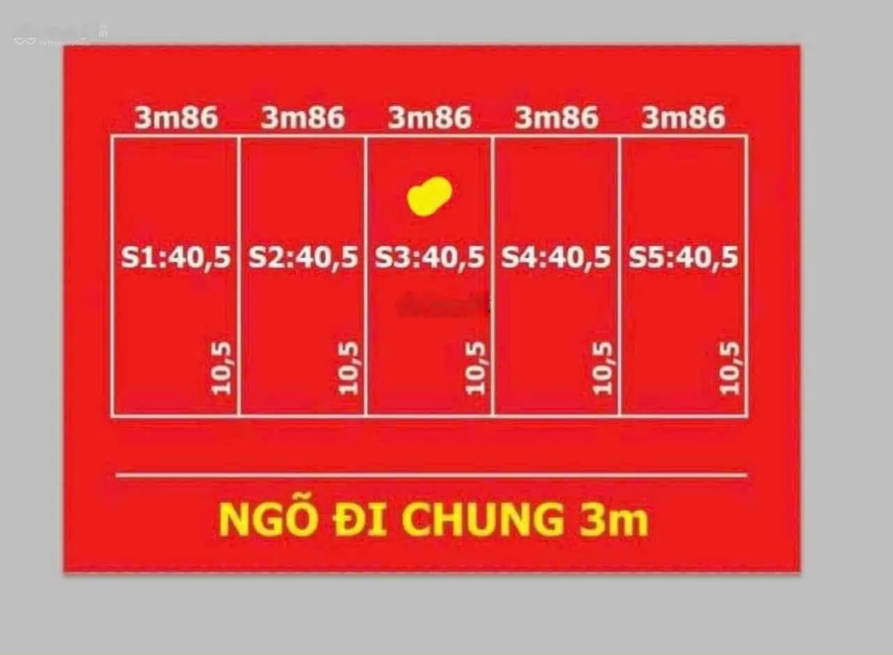 Bán lô đất ngõ Cát Vũ, Tràng Cát 40.5m2. Giá chỉ 840 triệu