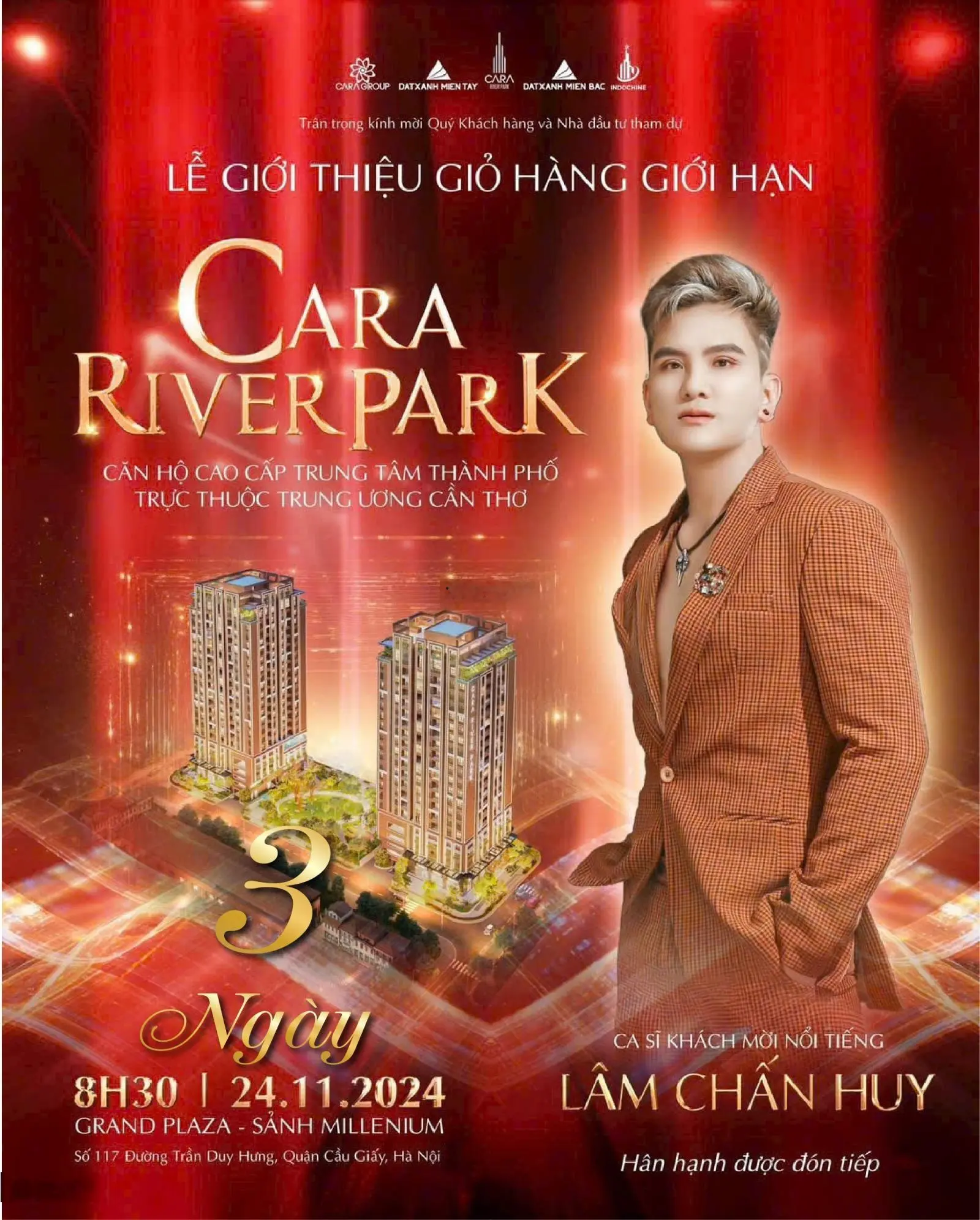 Đếm ngược 3 ngày cùng Cara River Park - Công bố giỏ hàng VIP cho khách hàng trong tháng 11 này