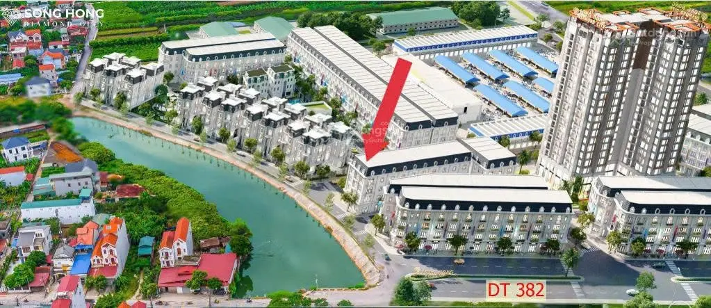 Cần bán biệt thự tại chợ đầu mối nông sản Sông Hồng Diamond City giá 11,4 tỷ VND, diện tích 300m2