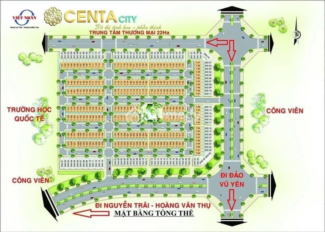 chính chủ cần bán  nhà Centa city gần cầu Nguyễn Trãi khởi công  2025