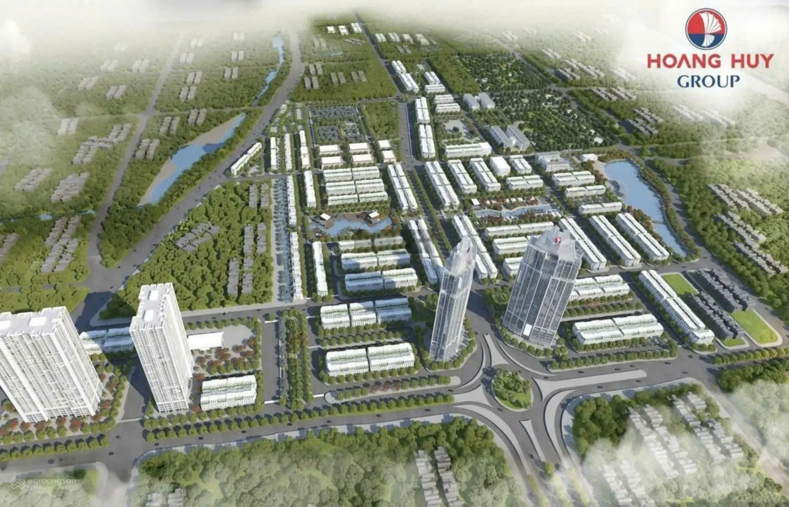 Siêu phẩm LK2 cực VIP tại Hoàng Huy New City, nhìn sang trung tâm hành chính. LH: 0363931274