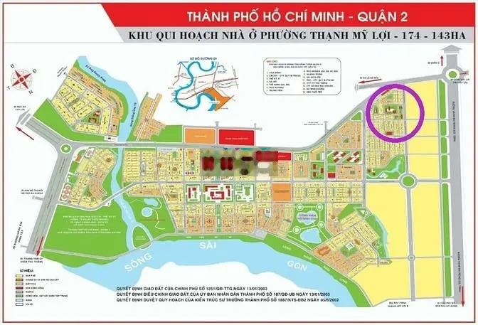 Bán đất dự án Khu 1 Lô V23 mặt tiền Nguyễn Trọng Quản Quận 2