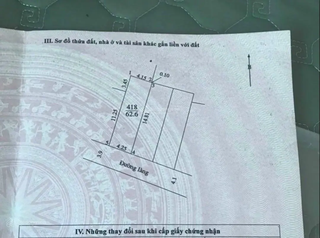 Bán đất tại xã Ngọc Hòa, Chúc Sơn. Diện tích 62,6m2, giá thương lượng